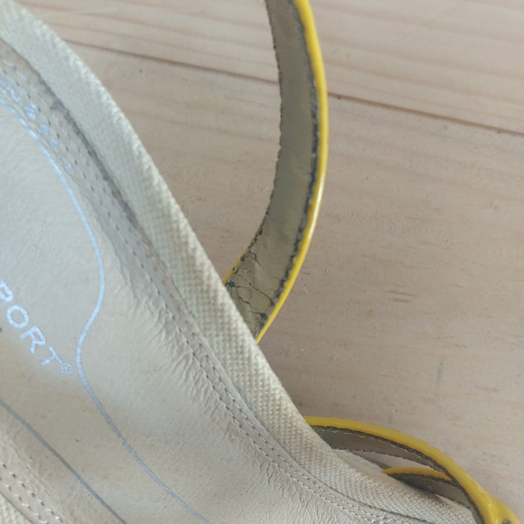 (2/$20) Rockport yellow wedge espadrilles size 7 👑 Host Pick 👑 - Picture 13 of 13